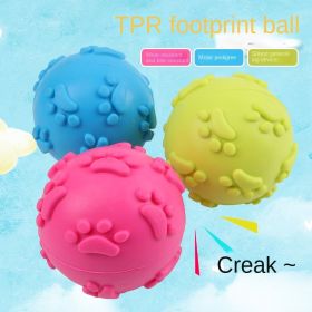 Paw Print Squeaky Ball Set - 3 Pack Paw Print Squeaky Ball Set - 3 Pack